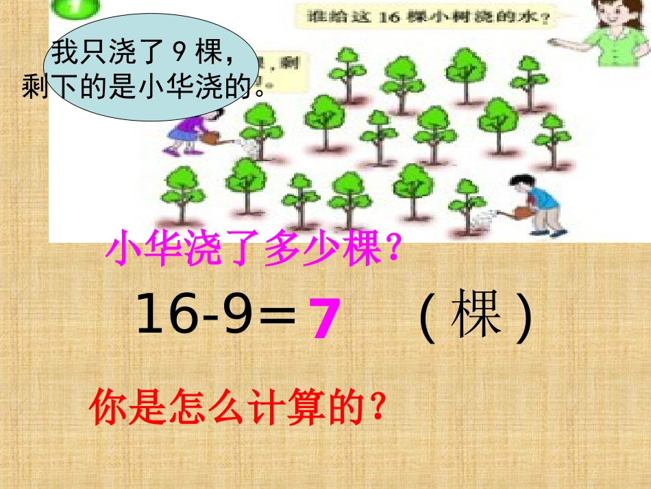 《16、17、18减几》20以内的退位减法PPT课件_第2页