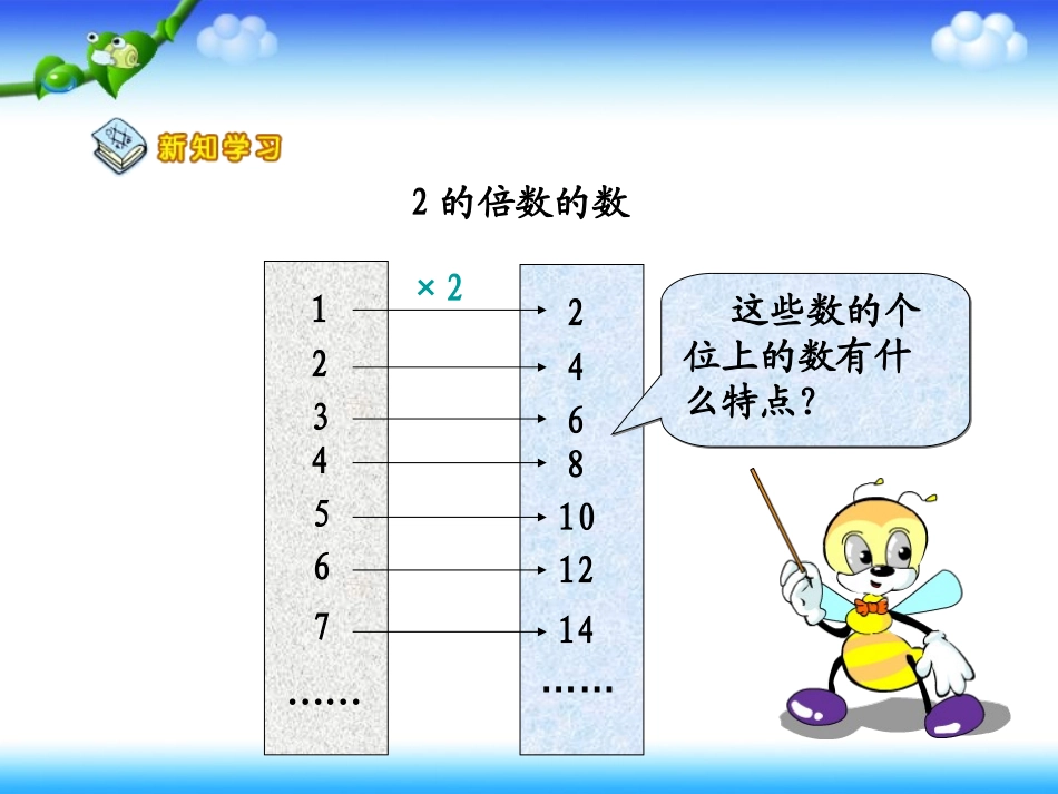 《2、3的倍数的特征》因数和倍数PPT课件[西师大版五年级数学]_第3页