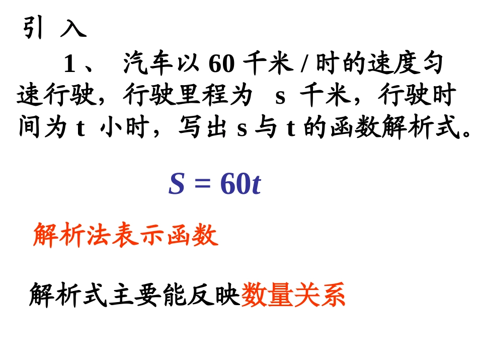 《函数的图像》一次函数PPT课件[人教版八年级数学上册]_第2页