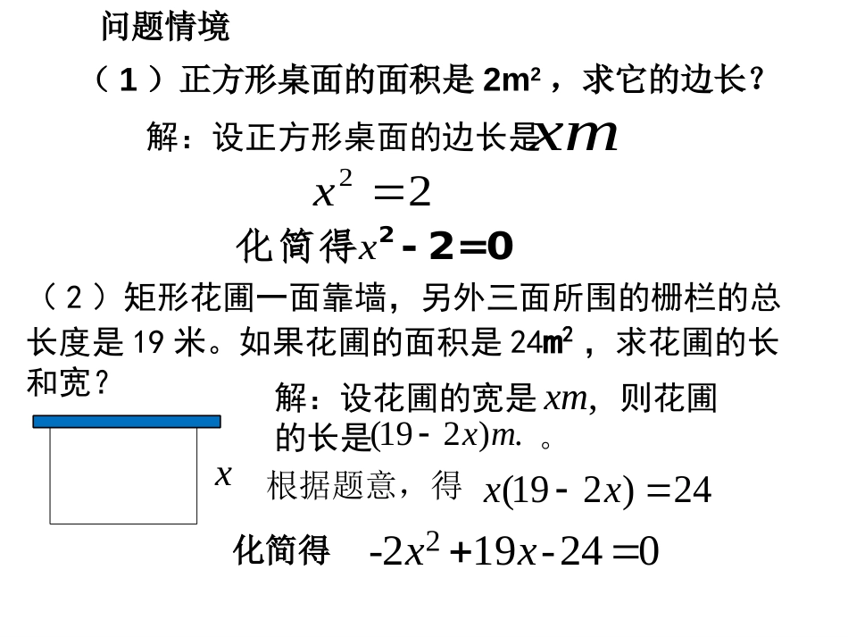 《一元二次方程》PPT课件[人教版九年级数学上册]_第3页