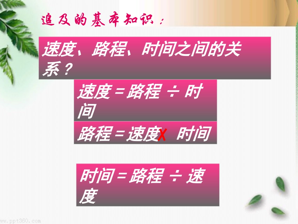 《能追上小明吗》一元一次方程PPT课件[北师大版七年级数学]_第3页