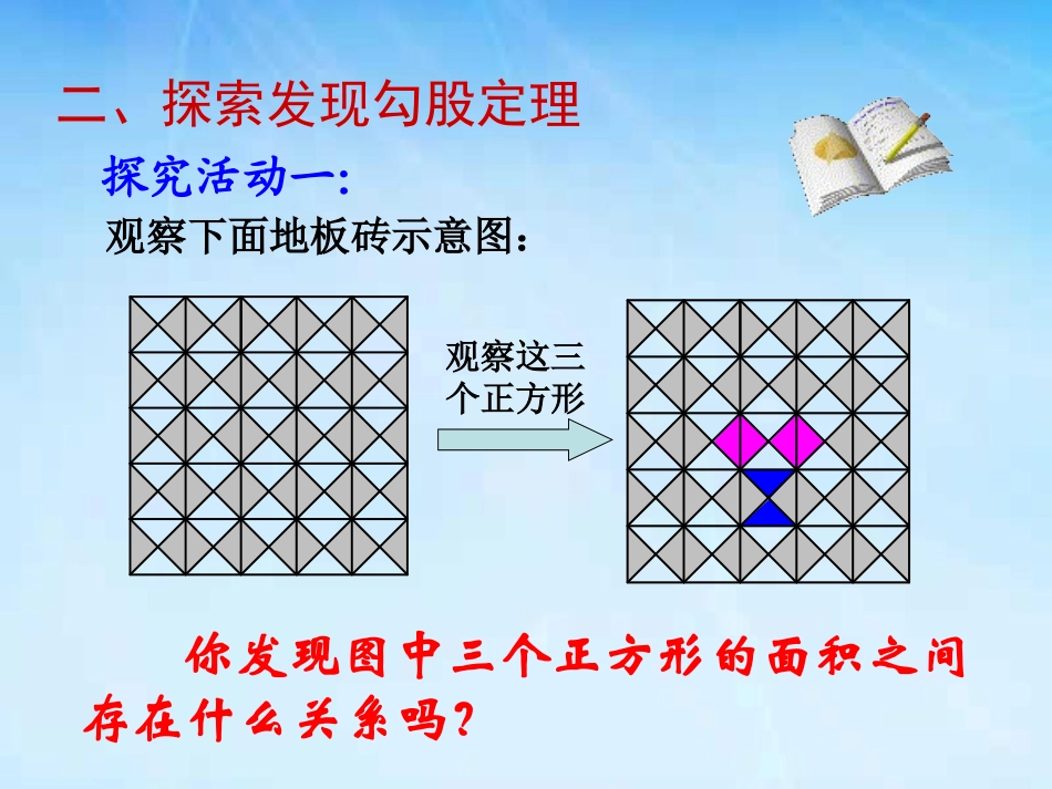 《探索勾股定理》勾股定理PPT课件[北师大版八年级数学上册]_第3页