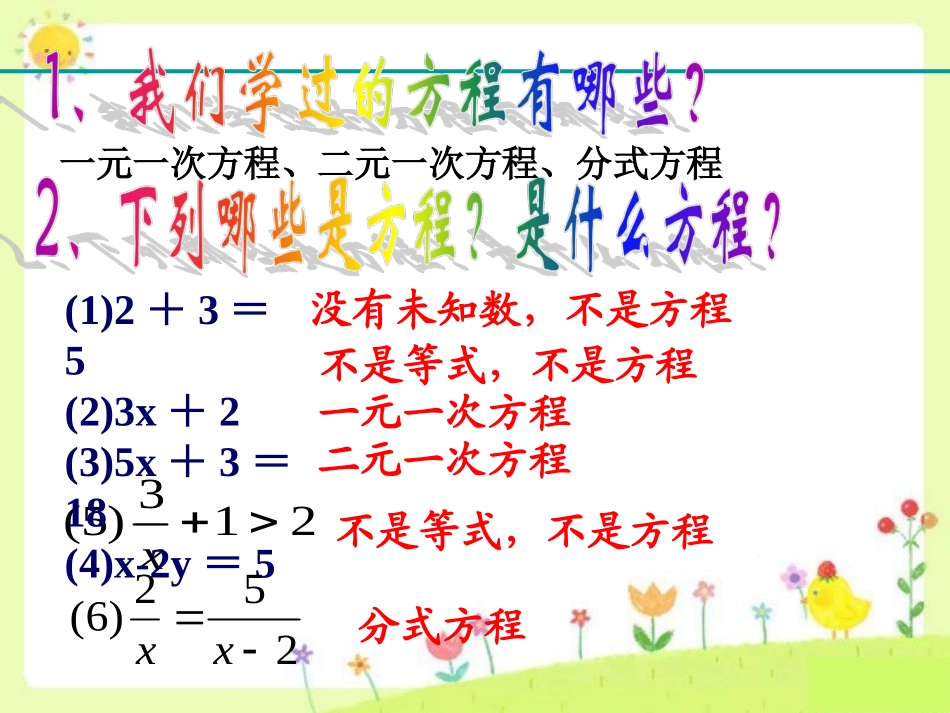《认识一元二次方程》一元二次方程PPT课件[北师大版九年级数学]_第2页