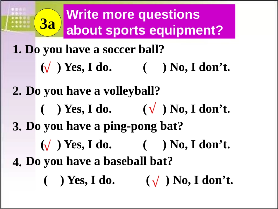 《Do you have a soccer ball?》PPT课件_第3页