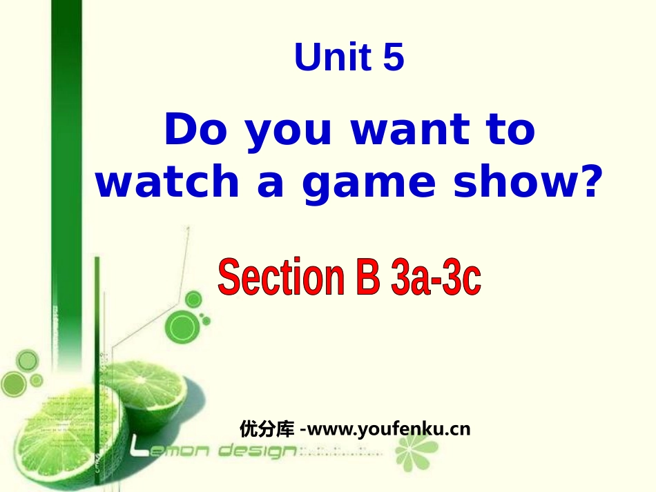 《Do you want to watch a game show》PPT课件_第1页