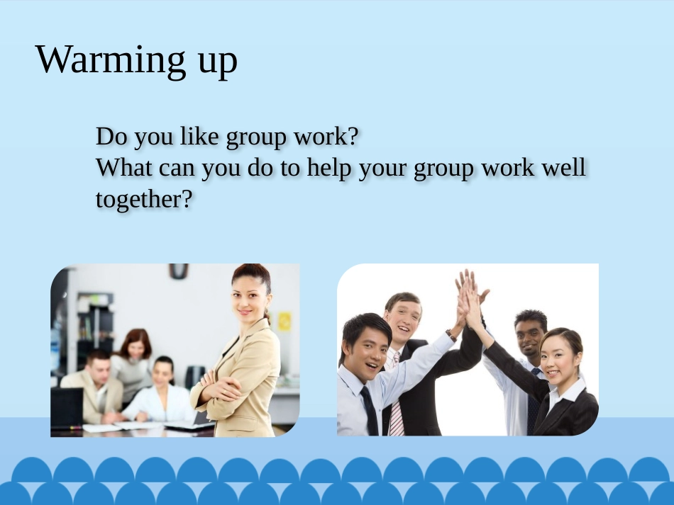 《Working in Groups》Communication PPT课件_第3页