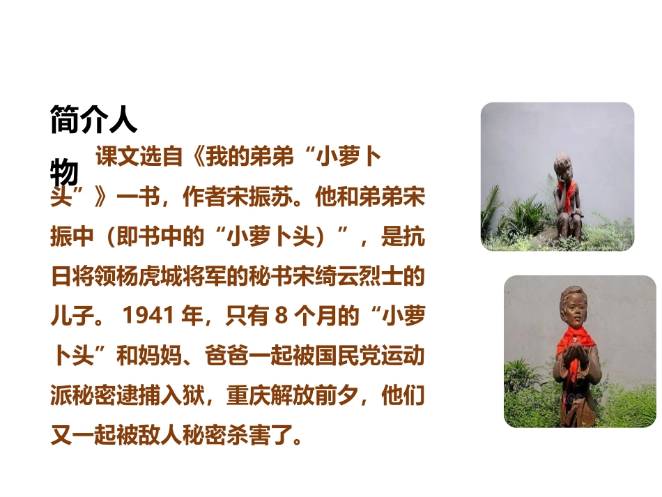 《小萝卜头》PPT课件[西师大版三年级语文上册]_第3页