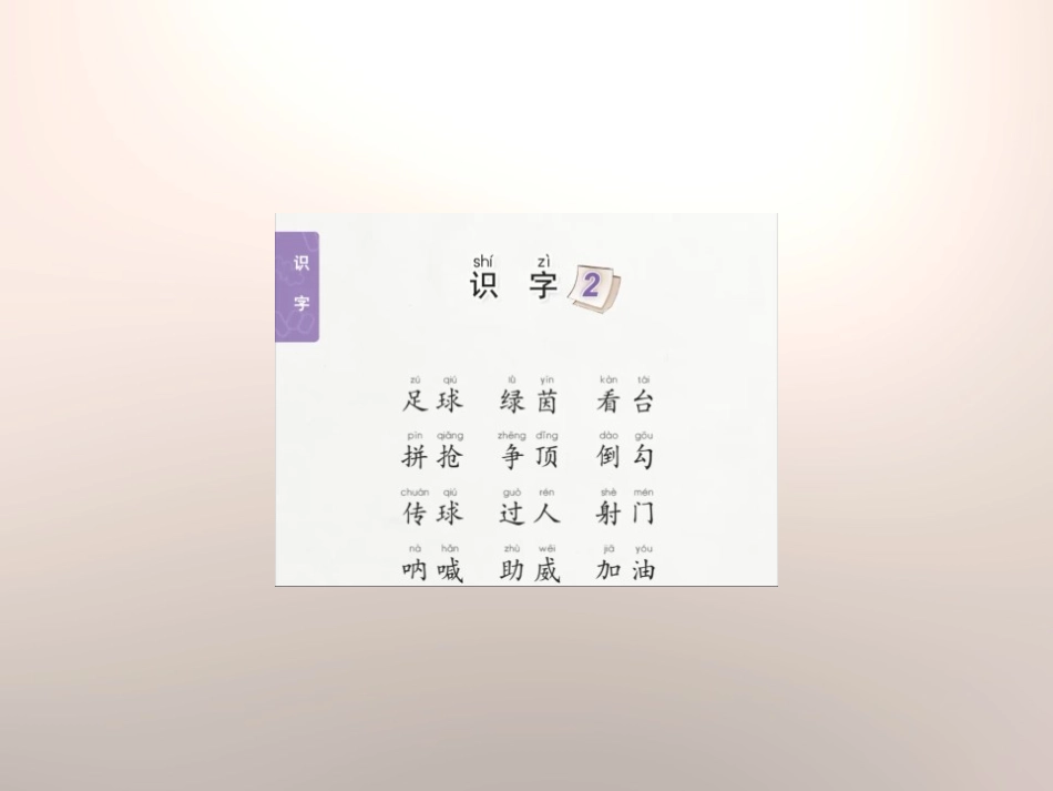 《足球 绿茵 看台》PPT课件[苏教版一年级语文下册]_第3页