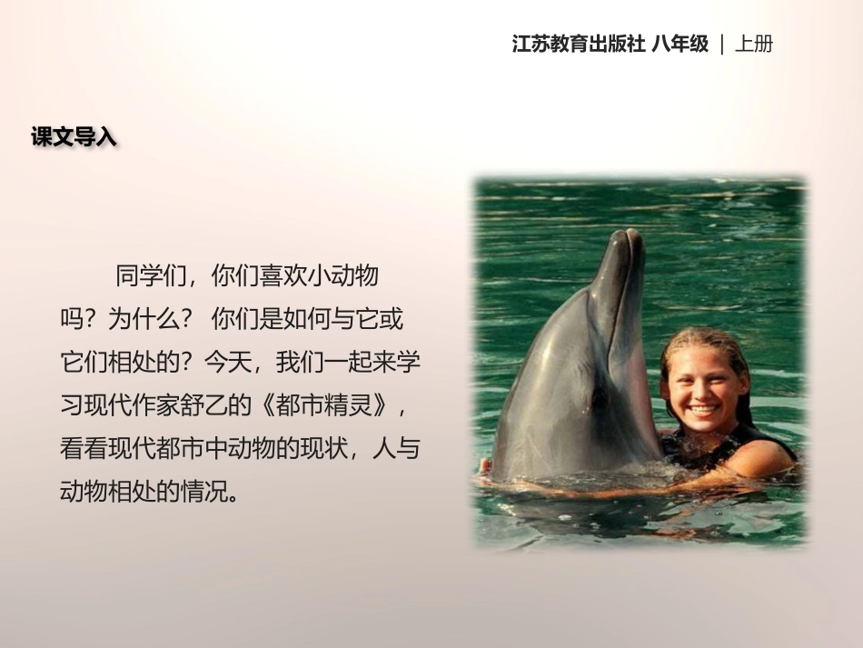 《都市精灵》PPT课件[苏教版八年级语文上册]_第2页
