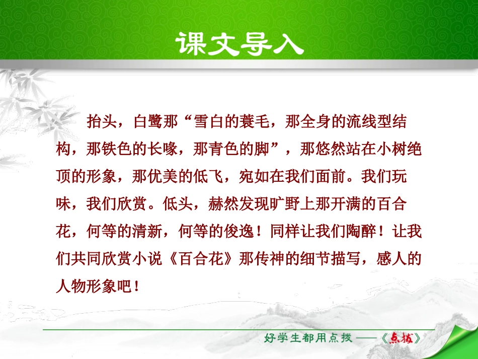 《小说家谈小说》PPT课件[苏教版九年级语文上册]_第1页