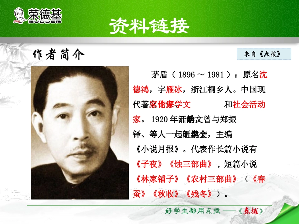 《小说家谈小说》PPT课件[苏教版九年级语文上册]_第3页
