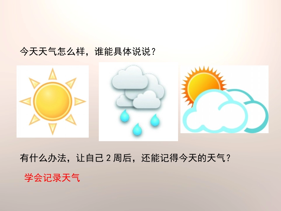 《天气日历》天气PPT课件[教科版四年级科学上册]_第2页