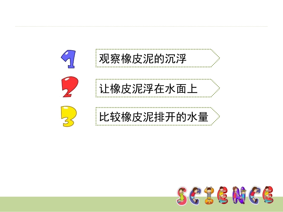 《橡皮泥在水中的沉浮》沉和浮PPT课件[教科版五年级科学]_第2页