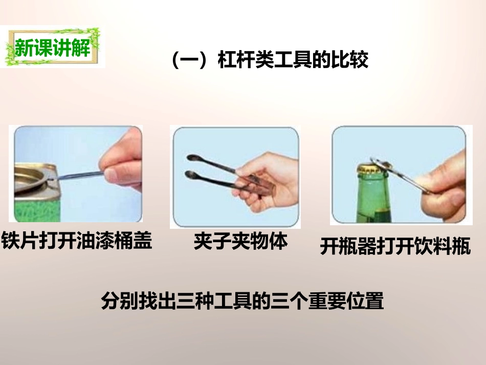 《杠杆类工具的研究》工具和机械PPT课件[教科版六年级科学]_第3页