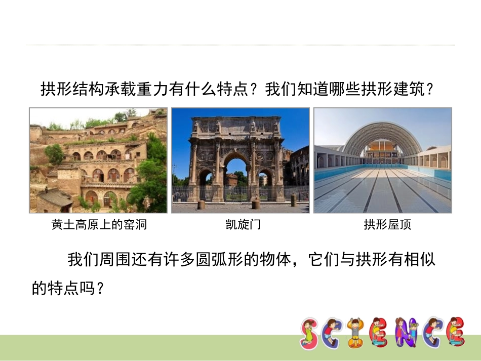 《找拱形》形状与结构PPT课件[教科版六年级科学上册]_第2页