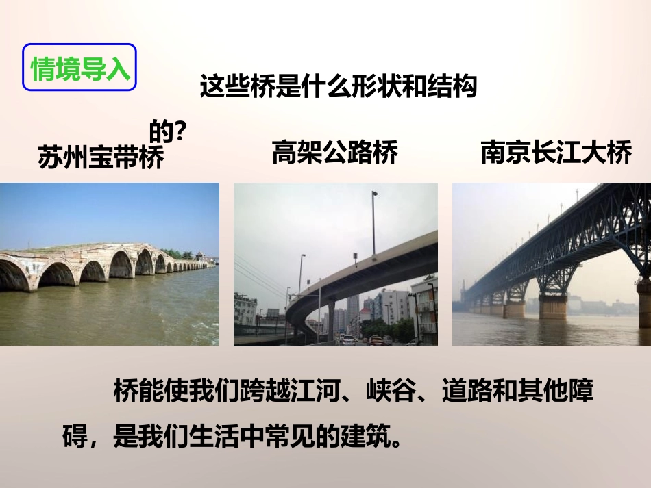 《桥的形状和结构》形状与结构PPT课件[教科版六年级科学]_第2页