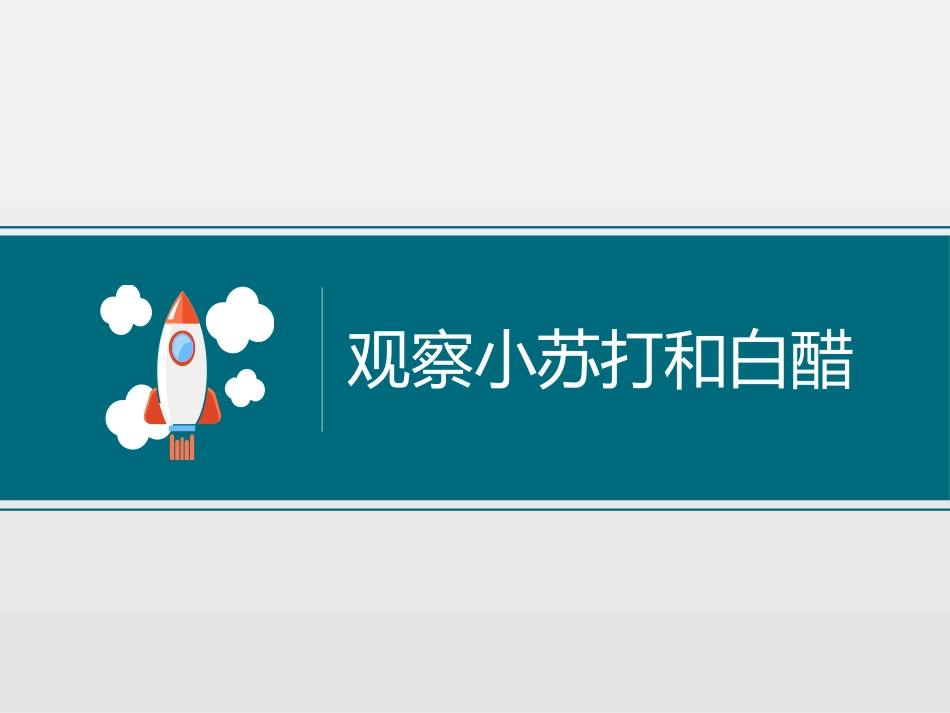 《小苏打和白醋的变化》物质的变化PPT教学课件[教科版六年级科学]_第3页