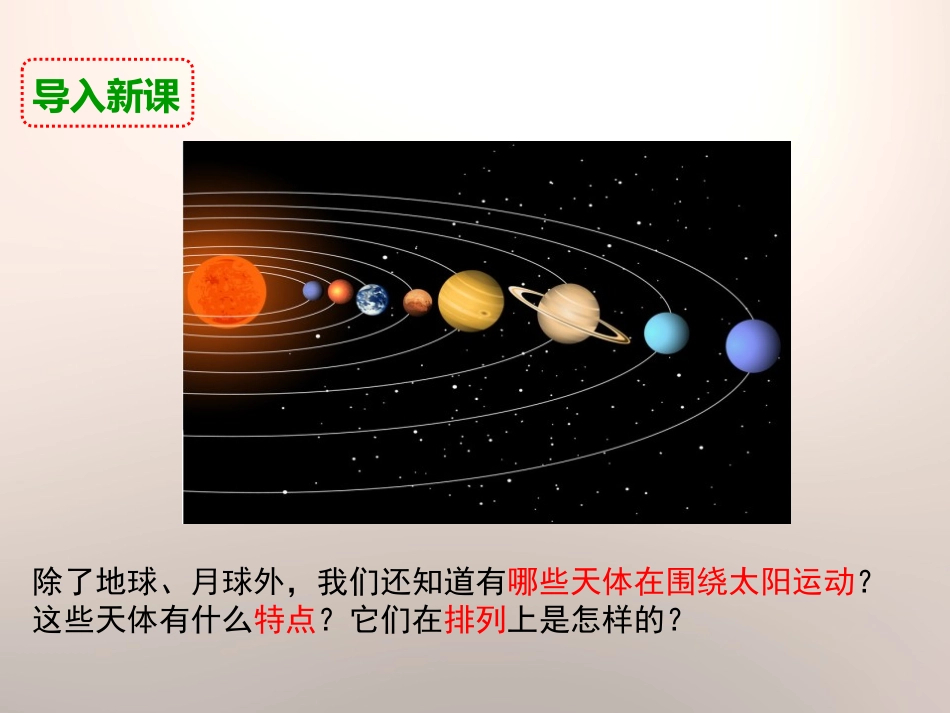 《太阳系》宇宙PPT课件[教科版六年级科学下册]_第2页