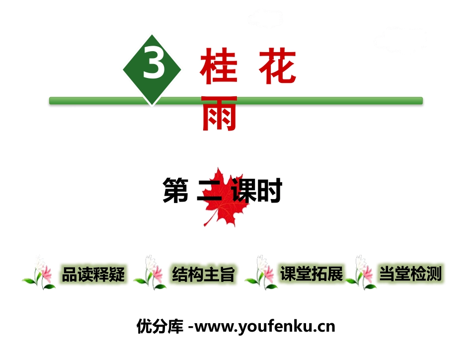《桂花雨》PPT课件[部编版五年级语文上册]_第1页