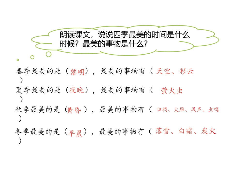 《四季之美》第二课时PPT课件[部编版五年级语文上册]_第3页