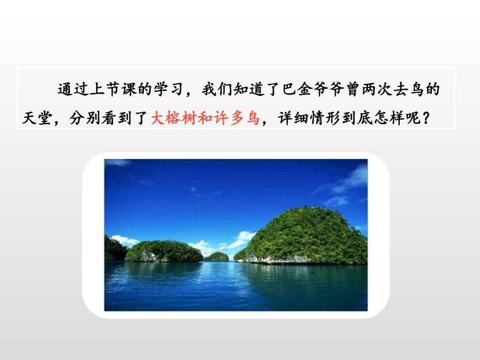 《鸟的天堂》第二课时PPT课件[部编版五年级语文上册]_第2页