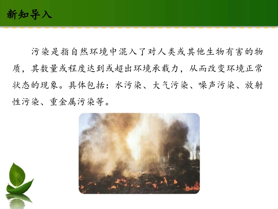 《我们所了解的环境污染》让生活多一些绿色PPT(第一课时)PPT课件_第1页