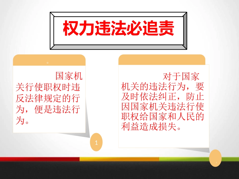 《权力受到制约和监督》我们的国家机构PPT课件[六年级道德与法治]_第2页