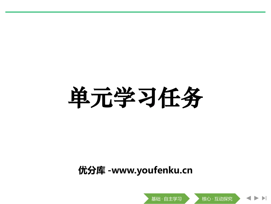 《单元学习任务》(第二单元)PPT课件[统编版高中语文必修一]_第1页