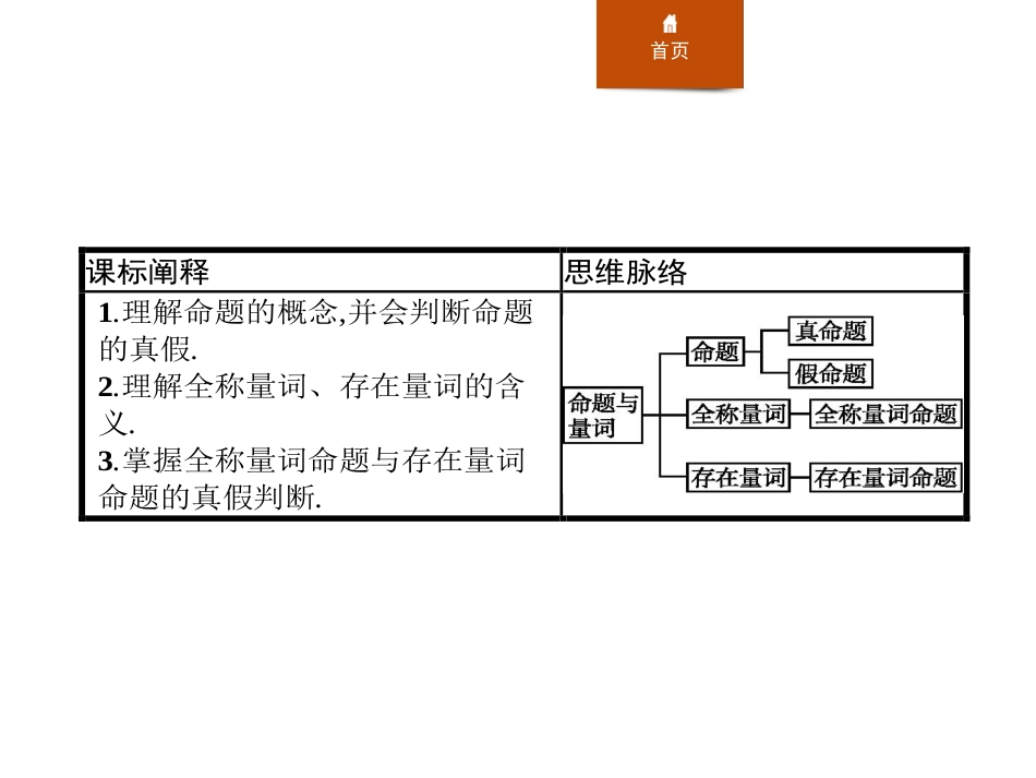 《命题与量词》集合与常用逻辑用语PPT课件[人教高中数学B版必修一]_第2页