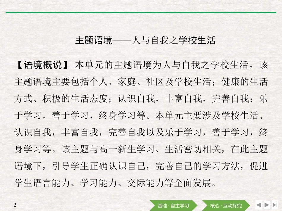 《Welcome Unit》Listening and Speaking PPT课件_第2页