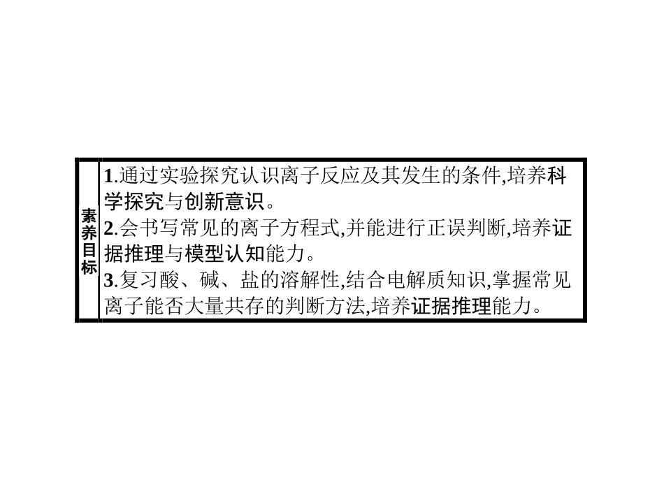《离子反应》PPT教学课件[人教版高中化学必修一]_第2页