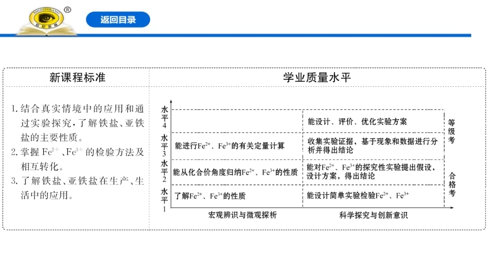 《铁盐和亚铁盐》铁及其化合物PPT课件[人教版高中化学必修一]_第2页