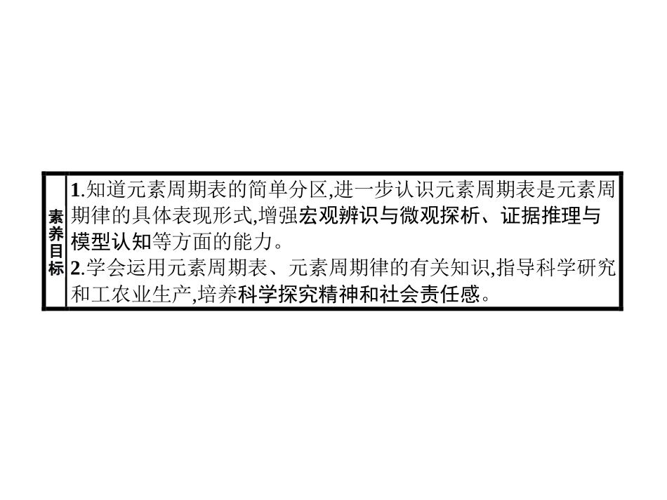 《元素周期表和元素周期律的应用》元素周期律PPT课件_第2页