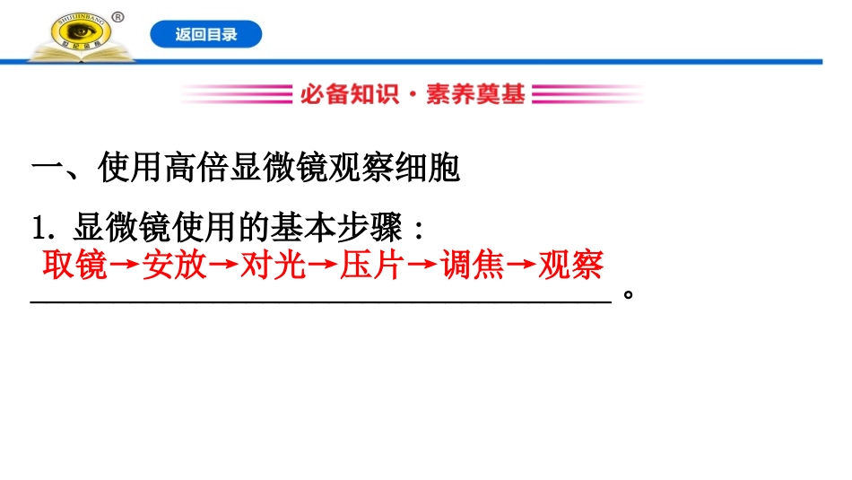 《细胞的多样性和统一性》走近细胞PPT课件[人教版高中生物必修一]_第3页