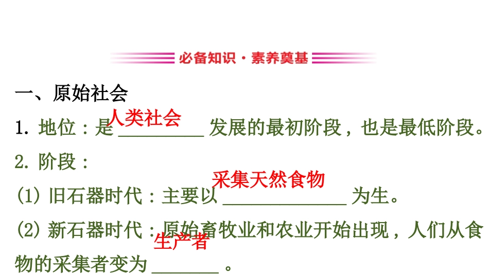 《原始社会的解体和阶级社会的演进》PPT课件[统编版高中政治必修一]_第2页