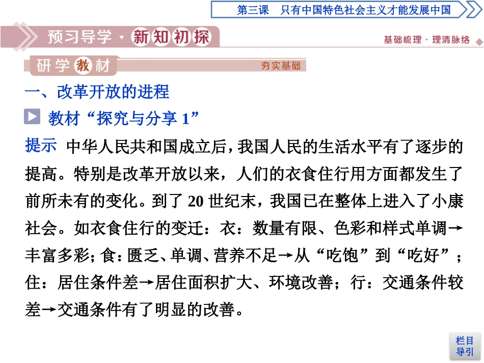《伟大的改革开放》只有中国特色社会主义才能发展中国PPT精品课件_第3页