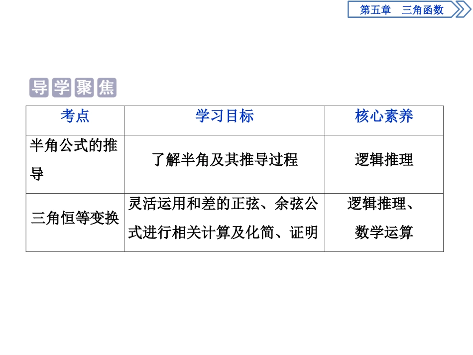 《三角恒等变换》三角函数PPT课件_第2页