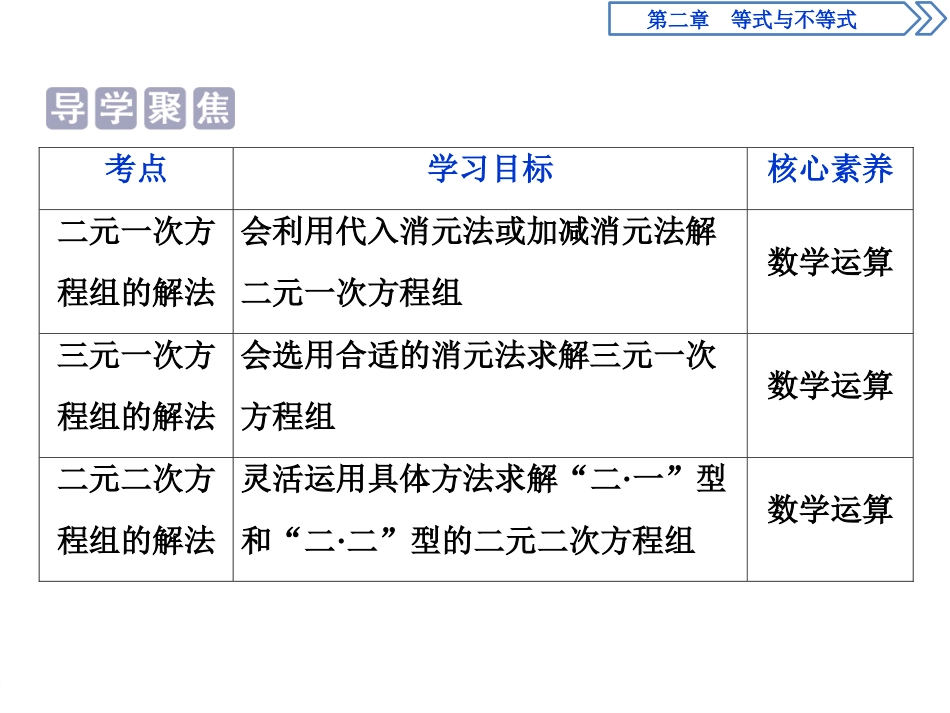 《等式》等式与不等式PPT(第3课时方程组的解集)PPT课件_第2页