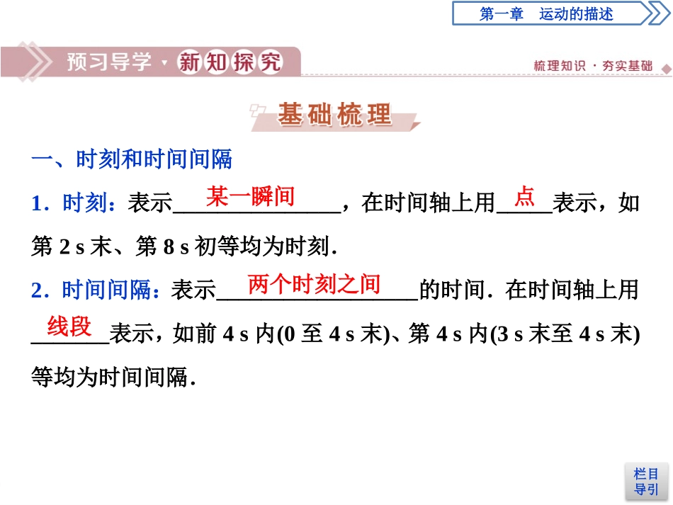 《时间　位移》运动的描述PPT课件[人教版高中物理必修一]_第3页