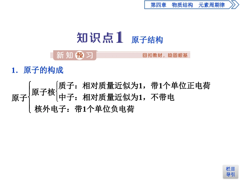 《原子结构与元素周期表》物质结构元素周期律PPT课件_第3页