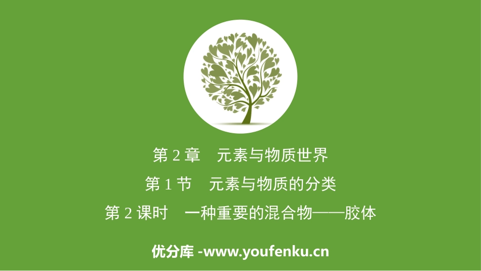 《元素与物质的分类》元素与物质世界PPT课件_第1页