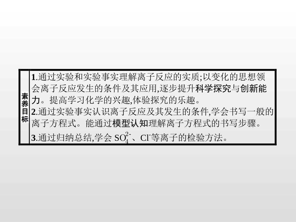 《电解质的电离 离子反应》元素与物质世界PPT课件_第2页