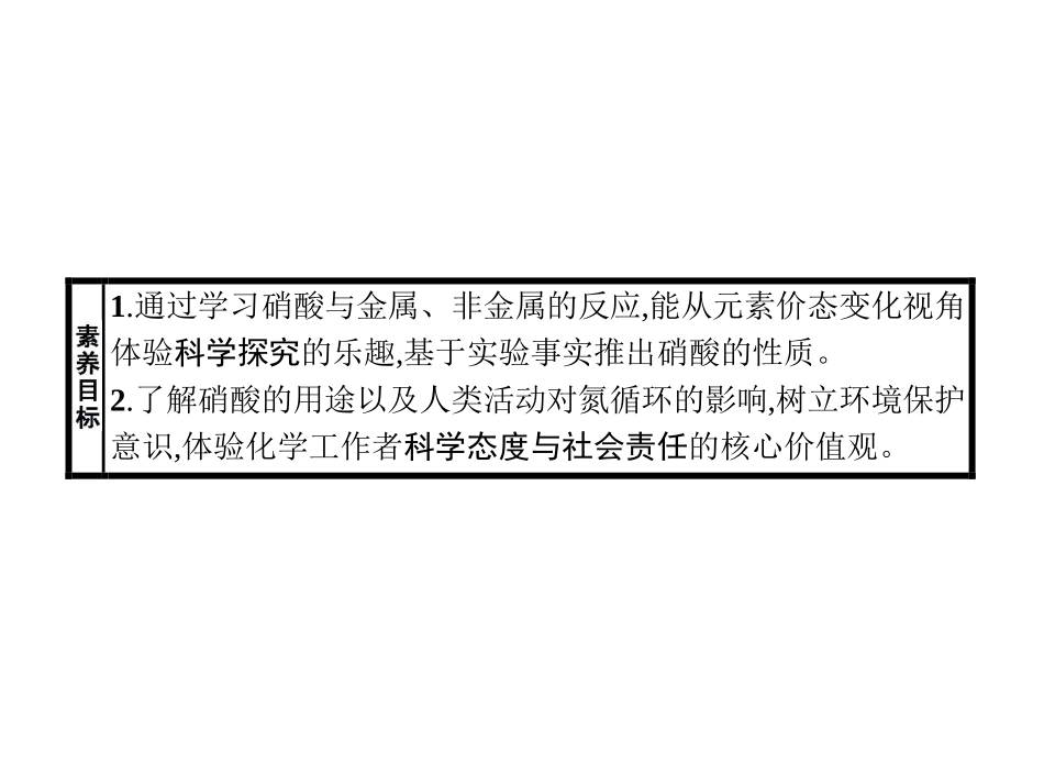 《氮的循环》物质的性质与转化PPT课件_第2页