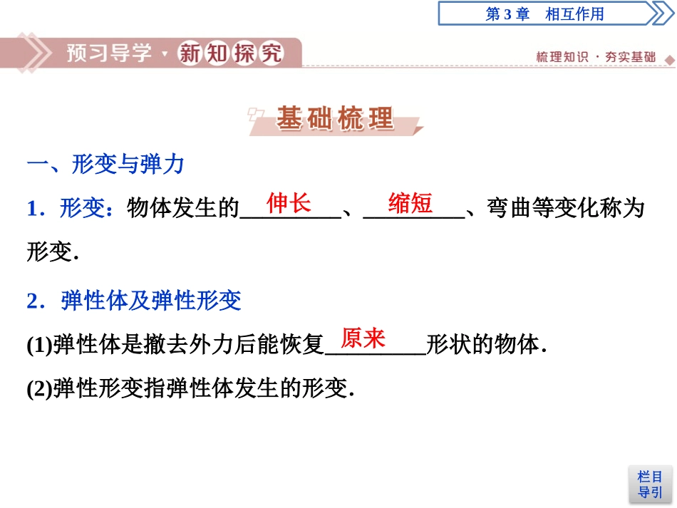 《科学探究：弹力》相互作用PPT(第1课时弹力)PPT课件_第3页