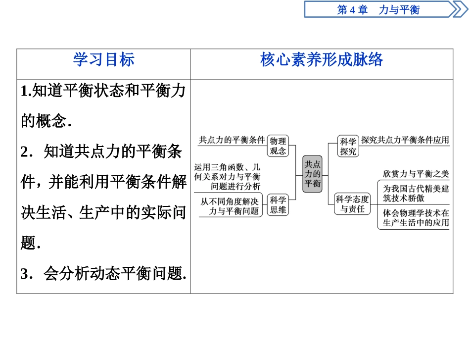 《共点力的平衡》力与平衡PPT课件[鲁科版高中物理必修一]_第2页