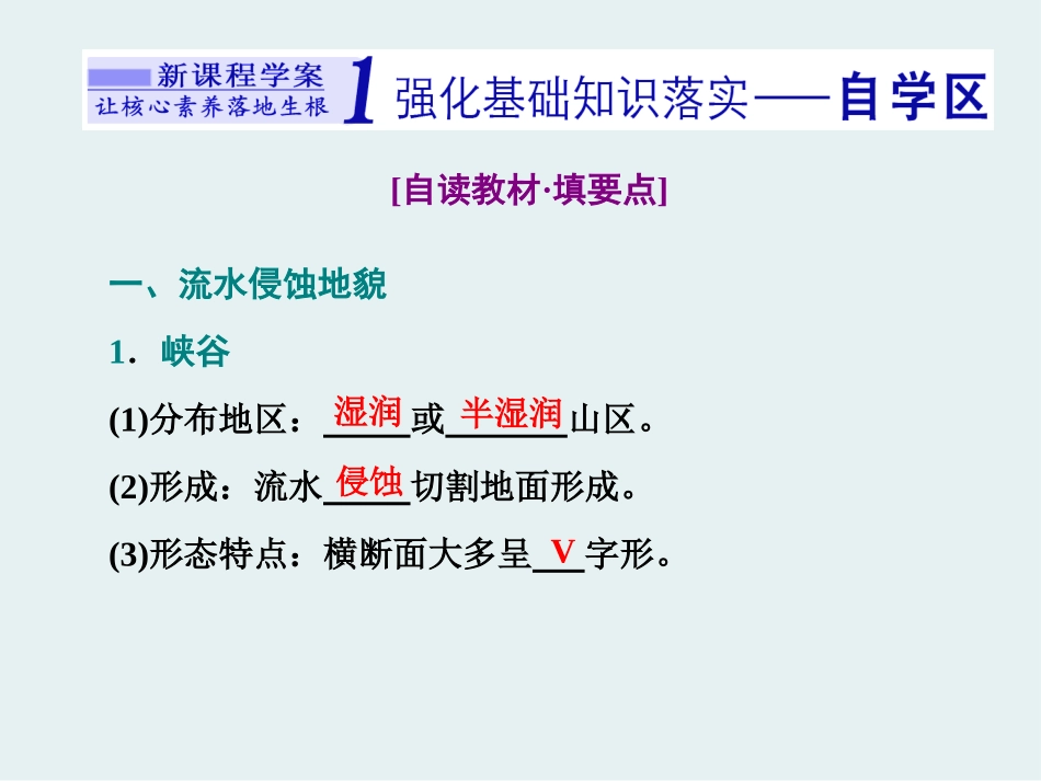《流水地貌》地球表面形态PPT课件[湘教版高中地理必修一]_第2页