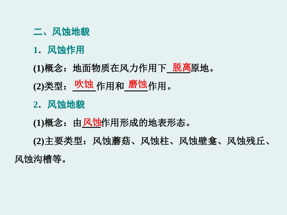 《风成地貌》地球表面形态PPT课件[湘教版高中地理必修一]_第3页