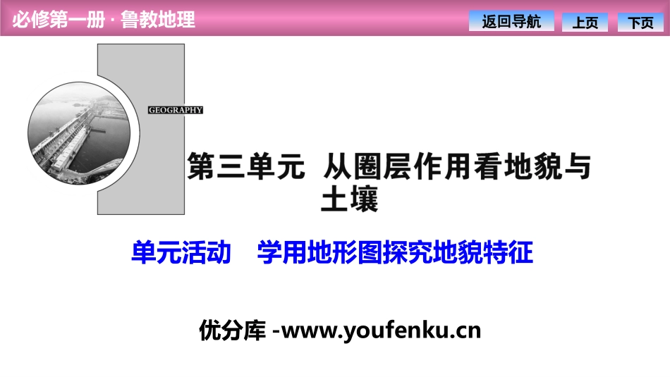 《学用地形图探究地貌特征》从圈层作用看地貌与土壤PPT课件_第1页