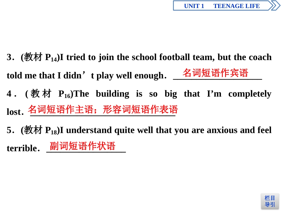 《Teenage Life》Discovering Useful Structures PPT课件_第3页
