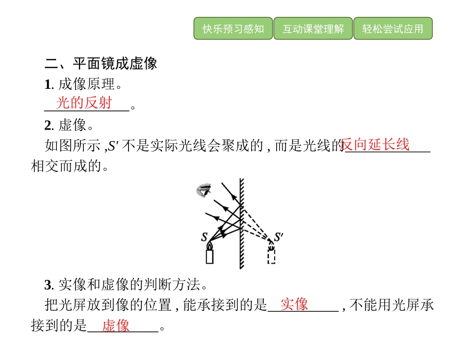 《平面镜成像》光现象PPT课件[人教版八年级物理上册]_第3页